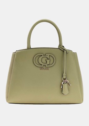 GUESS isola 3 Comp Satchel - Hwbg9905060 Kadin El Çantasi