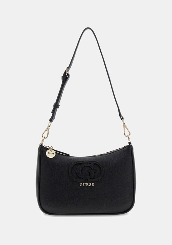 GUESS isola Shoulder Bag - HWBG9905180 Kadın Siyah Omuz Çantası