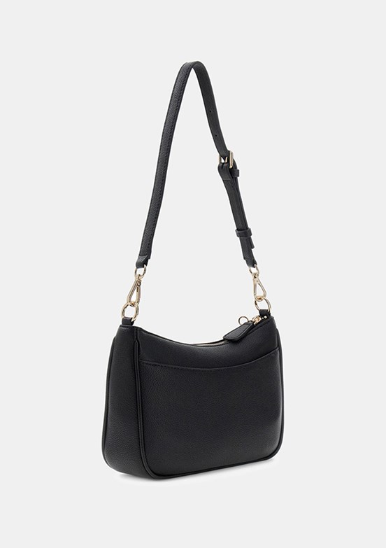 GUESS isola Shoulder Bag - HWBG9905180 Kadın Siyah Omuz Çantası