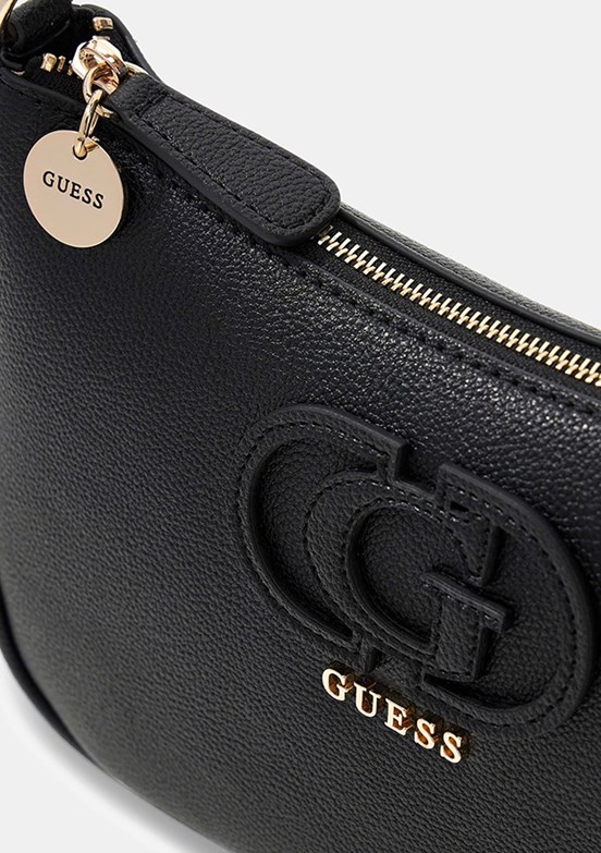 GUESS isola Shoulder Bag - HWBG9905180 Kadın Siyah Omuz Çantası
