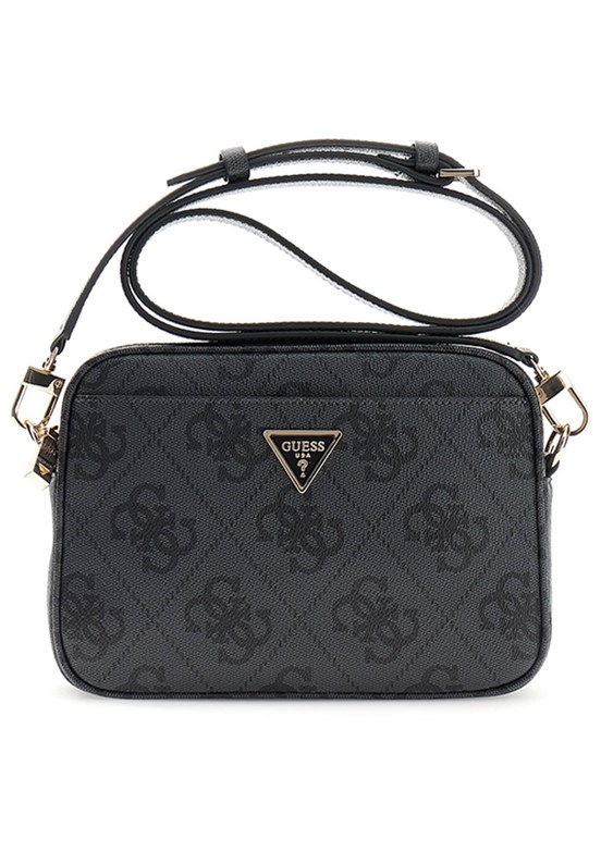 GUESS Meridian II - HWOS6974140 Kadın Antrasit Omuz Çantası