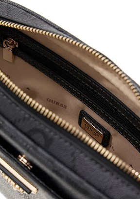 GUESS Meridian II - HWOS6974140 Kadın Antrasit Omuz Çantası