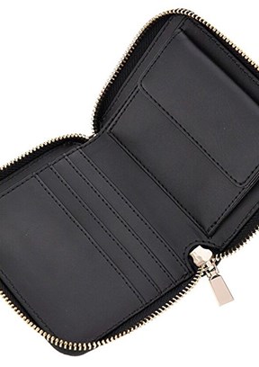 GUESS Laurel II - SWBG7459137 Kadın Siyah Suni Deri Cüzdan