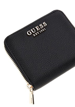GUESS Laurel II - SWBG7459137 Kadın Siyah Suni Deri Cüzdan