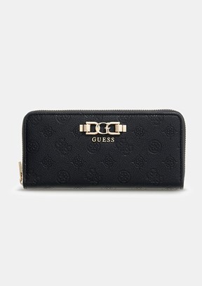 GUESS Anise - SWPD9916146 Kadın Siyah Suni Deri Cüzdan