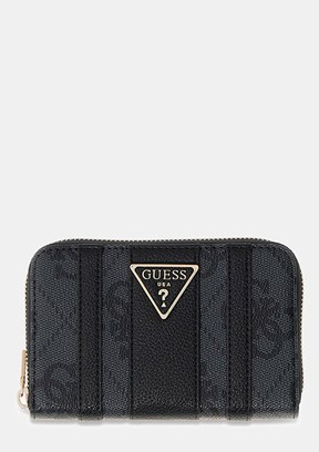 GUESS Laurel II - SWSS7459140 Kadın Siyah Suni Deri Cüzdan