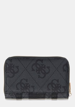 GUESS Laurel II - SWSS7459140 Kadın Siyah Suni Deri Cüzdan