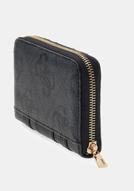 GUESS Laurel II - SWSS7459140 Kadın Siyah Suni Deri Cüzdan