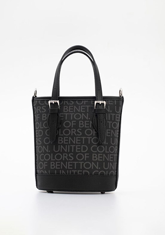 BENETTON - BNT_1761 Kadın Siyah El Çantası