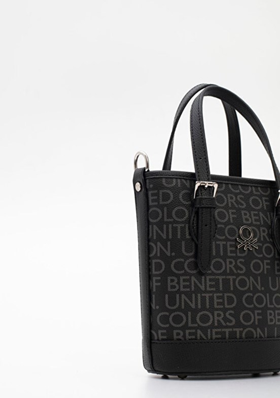 BENETTON - BNT_1761 Kadın Siyah El Çantası