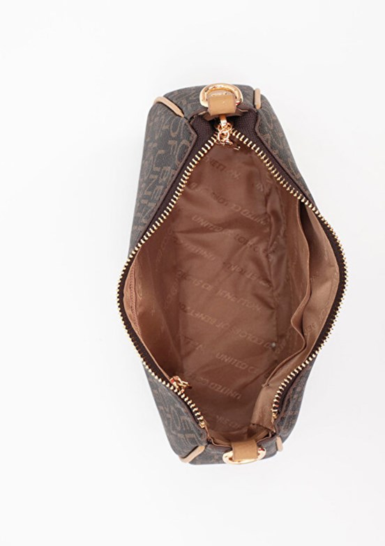BENETTON - BNT_1768 Kadın A.Camel-Kahverengi Çapraz Çanta