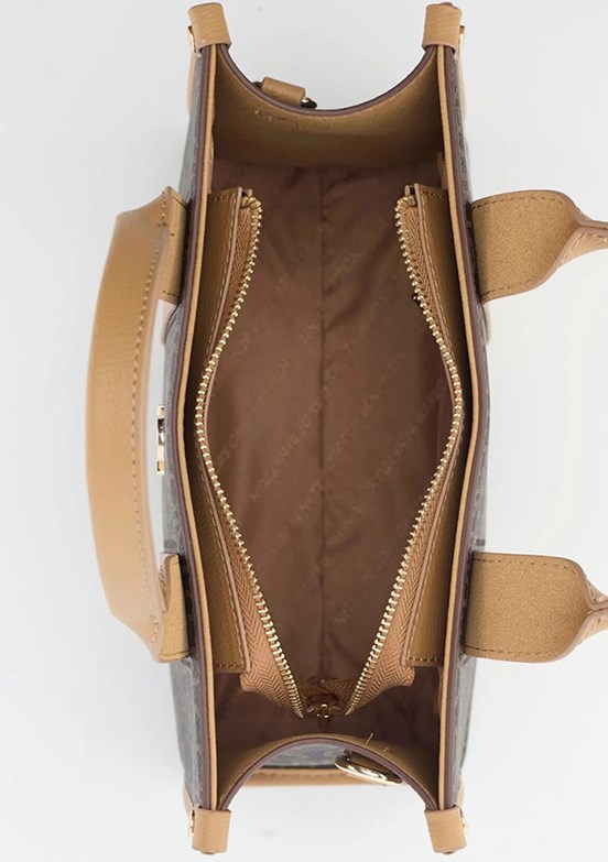 BENETTON - BNT_1770 Kadın A.Camel-Kahve El Çantası