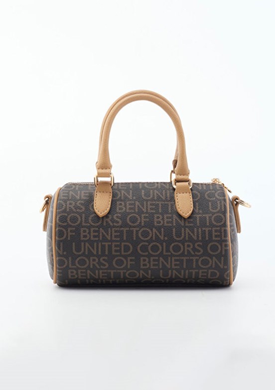 BENETTON - BNT_1805 Kadın A.Camel-Kahve Kol Çantası