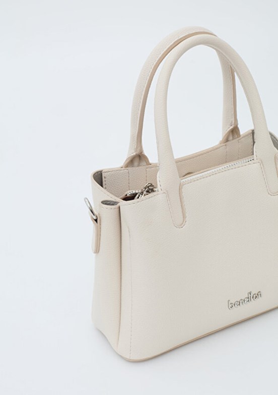 BENETTON - BNT_1811 Kadın Bej Kol Çantası