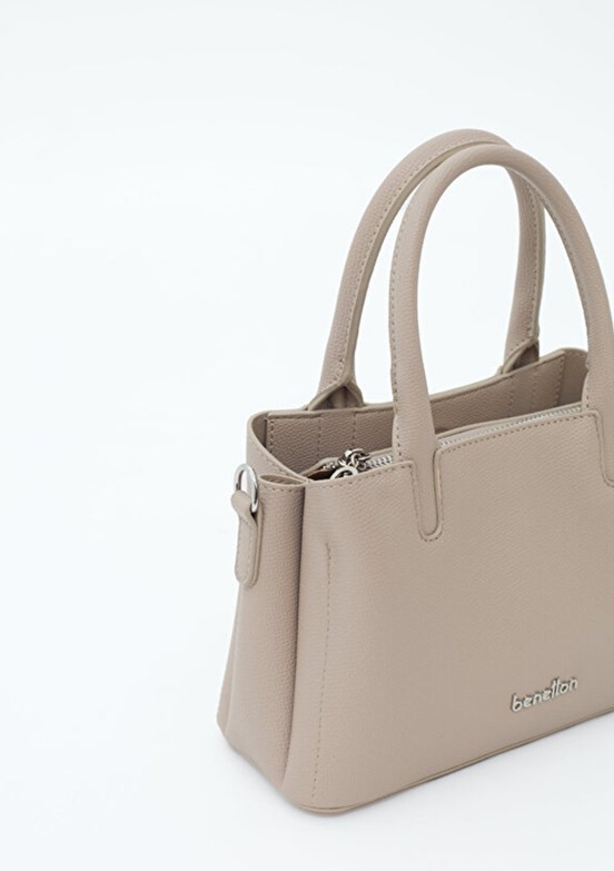 BENETTON - BNT_1811 Kadın Bej Kol Çantası