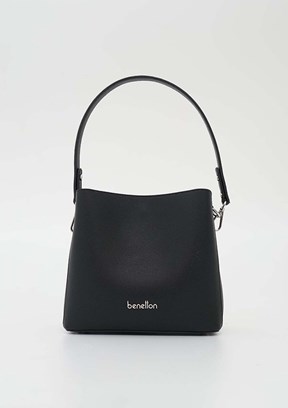 BENETTON - BNT_1821 Kadın Siyah Kol Çantası