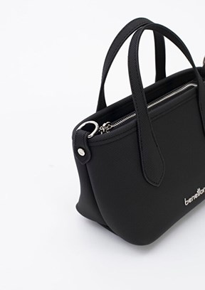 BENETTON - BNT_1827 Kadın Siyah El Çantası