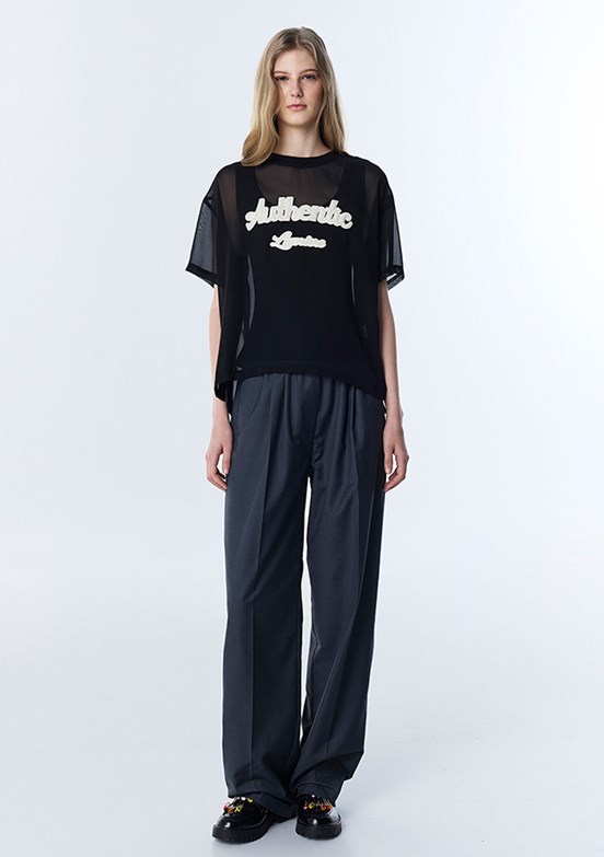 TWİST - TS1260006082 Kadın Siyah Baskılı Bluz