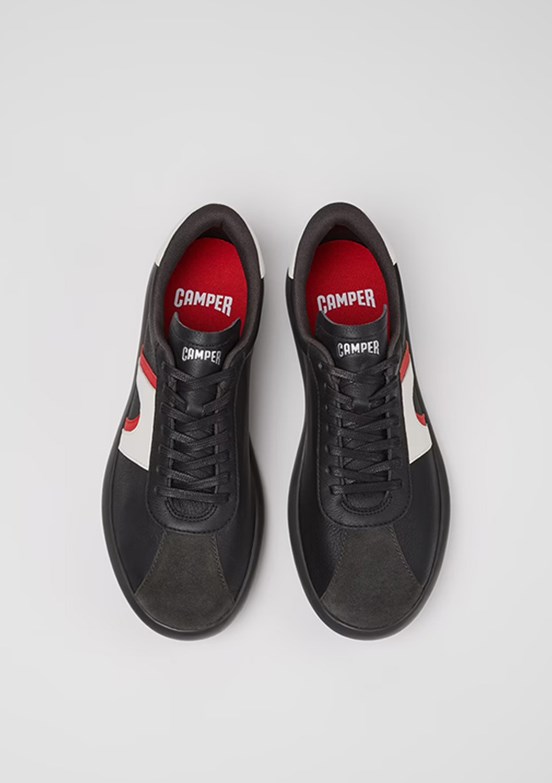CAMPER Pelotas Soller - Erkek Siyah Sneaker Ayakkabı