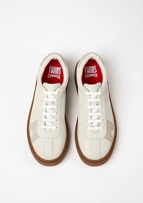 CAMPER Twins - K101107-001 Erkek Beyaz Sneaker Ayakkabı
