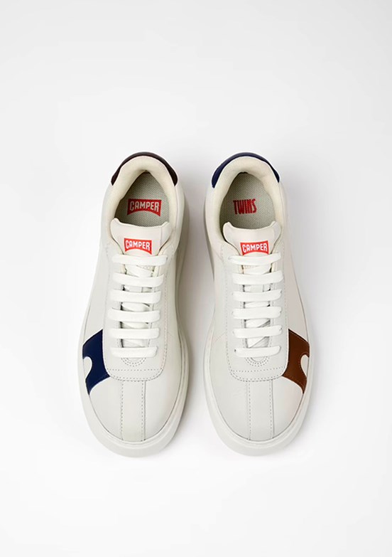 CAMPER Twins - K201909-001 Kadın Beyaz Sneaker Ayakkabı