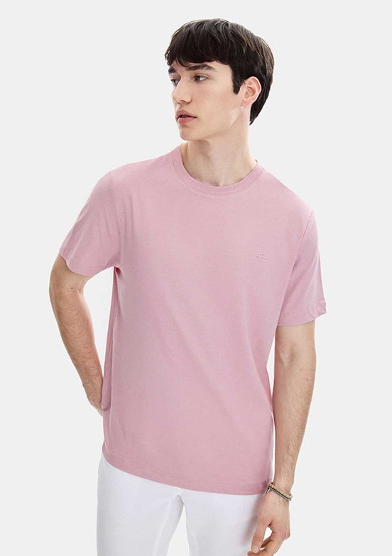 BACKANDBOND B35S10004 Gül Kurusu Erkek T-Shirt