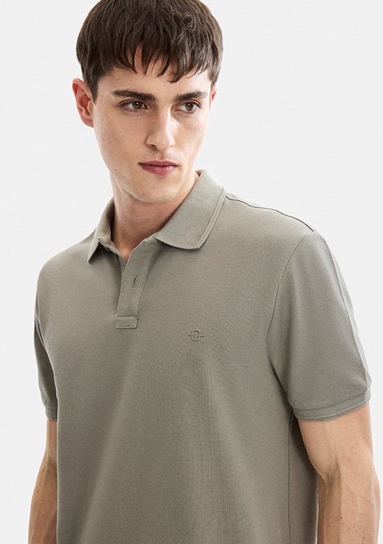 BACKANDBOND - B35S10042 Erkek Yeşil Polo Yaka T-Shirt