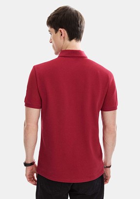 BACKANDBOND - B35S10042 Erkek BordoT-Shirt
