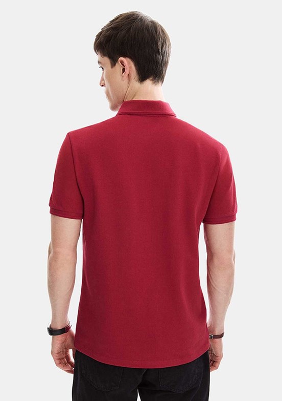 BACKANDBOND - B35S10042 Erkek BordoT-Shirt
