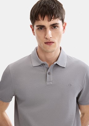 BACKANDBOND - B35S10042 Erkek Gri Polo Yaka T-Shirt