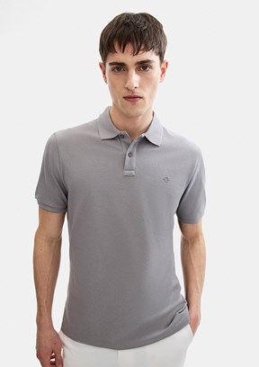 BACKANDBOND - B35S10042 Erkek Gri Polo Yaka T-Shirt