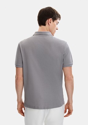 BACKANDBOND - B35S10042 Erkek Gri Polo Yaka T-Shirt