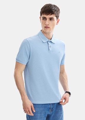 BACKANDBOND - B35S10042 Erkek Mavi T-Shirt