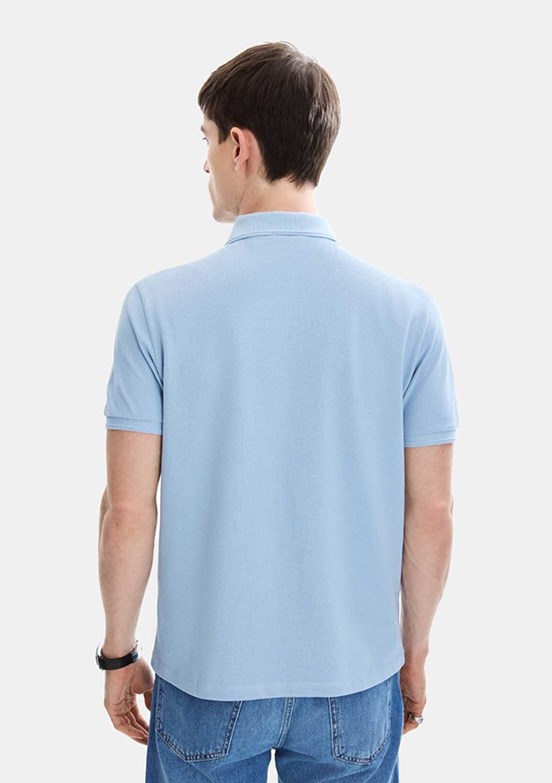 BACKANDBOND - B35S10042 Erkek Mavi T-Shirt