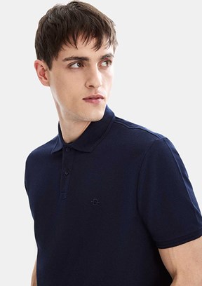 BACKANDBOND - B35S10042 Erkek Koyu Lacivert T-Shirt
