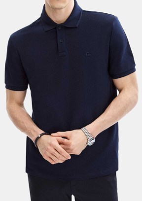 BACKANDBOND - B35S10042 Erkek Koyu Lacivert T-Shirt