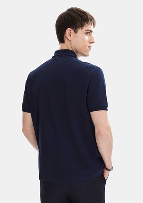 BACKANDBOND - B35S10042 Erkek Koyu Lacivert T-Shirt