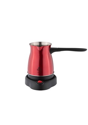 KİNG Livra - K3104 Kırmızı Kahve Makinesi