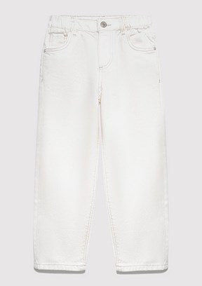 MAVİ Mars - M6011361-A2945 Erkek Çocuk Beyaz Dar Paça Jean Pantolon