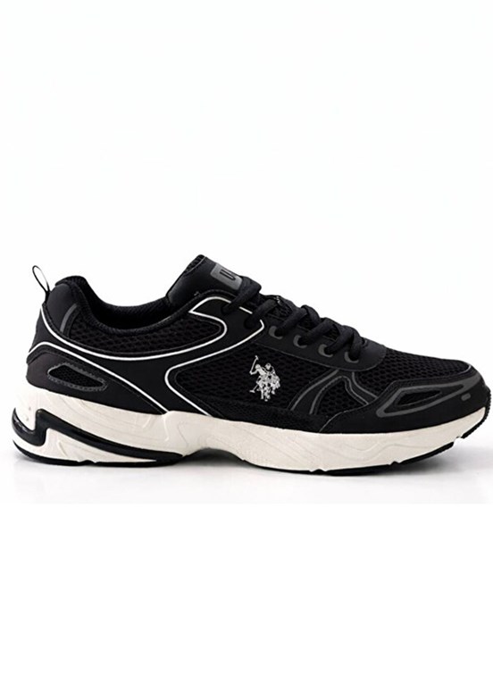 US POLO ASSN 6M Artes 6Fx - Erkek Siyah Sneaker Ayakkabı