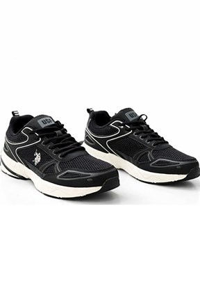 US POLO ASSN 6M Artes 6Fx - Erkek Siyah Sneaker Ayakkabı