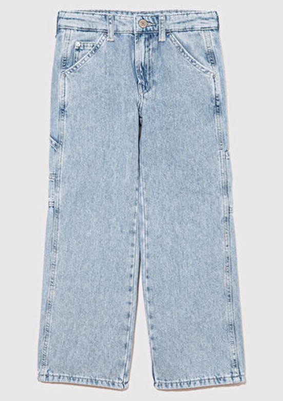 MAVİ Fox Lt - M6011191-89445 Erkek Çocuk Mavi Normal Bel Jean Pantolon