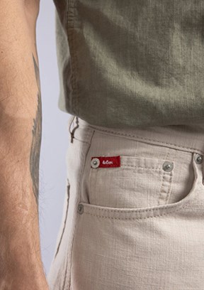 LEE COOPER - 262 LCM 221002 Erkek Bej Yüksek Bel Pantolon