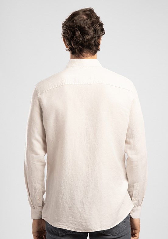 LEE COOPER Russo - 262 LCM 241006 Erkek Beyaz Uzun Kol Gömlek