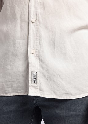 LEE COOPER Russo - 262 LCM 241006 Erkek Beyaz Uzun Kol Gömlek