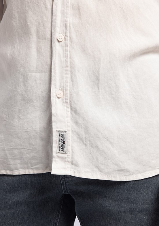 LEE COOPER Russo - 262 LCM 241006 Erkek Beyaz Uzun Kol Gömlek