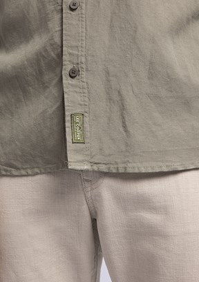 LEE COOPER Russo - 262 LCM 241006 Erkek Yeşil Uzun Kol Gömlek