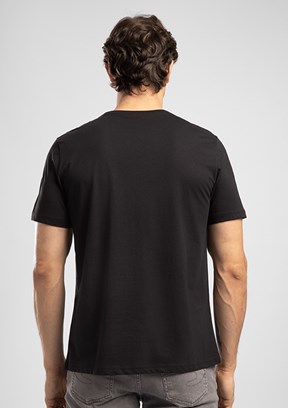 LEE COOPER Drawos - 262 LCM 242005 Erkek Siyah O Yaka T-Shirt
