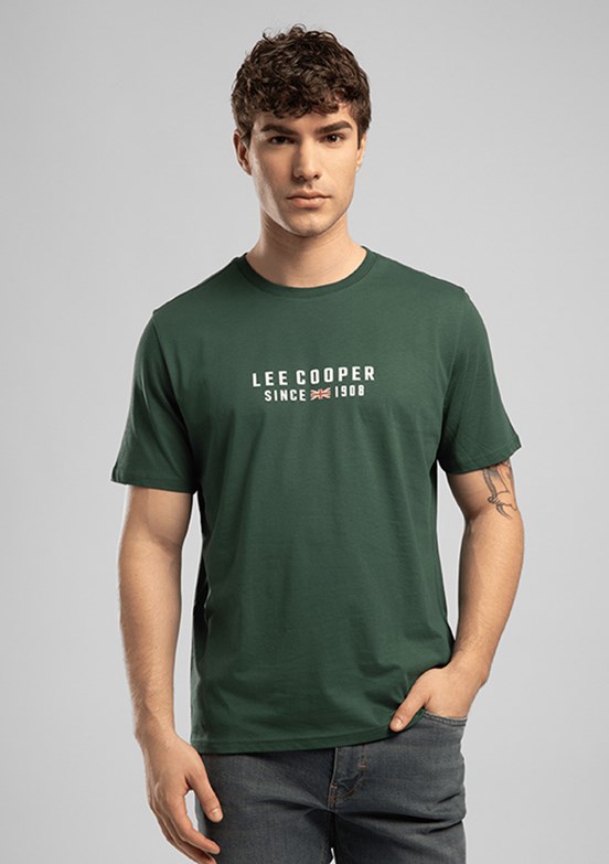 LEE COOPER Ansel - 262 LCM 242031 Erkek Yeşil O Yaka T-Shirt