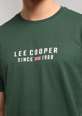 LEE COOPER Ansel - 262 LCM 242031 Erkek Yeşil O Yaka T-Shirt